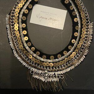 Mignonne Gavigan scarf necklace